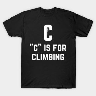 C is For Climbing T-Shirt